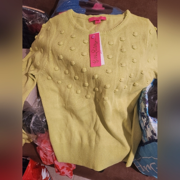 Lilly Pulitzer Tekla Sweater sz XL - Picture 3 of 3